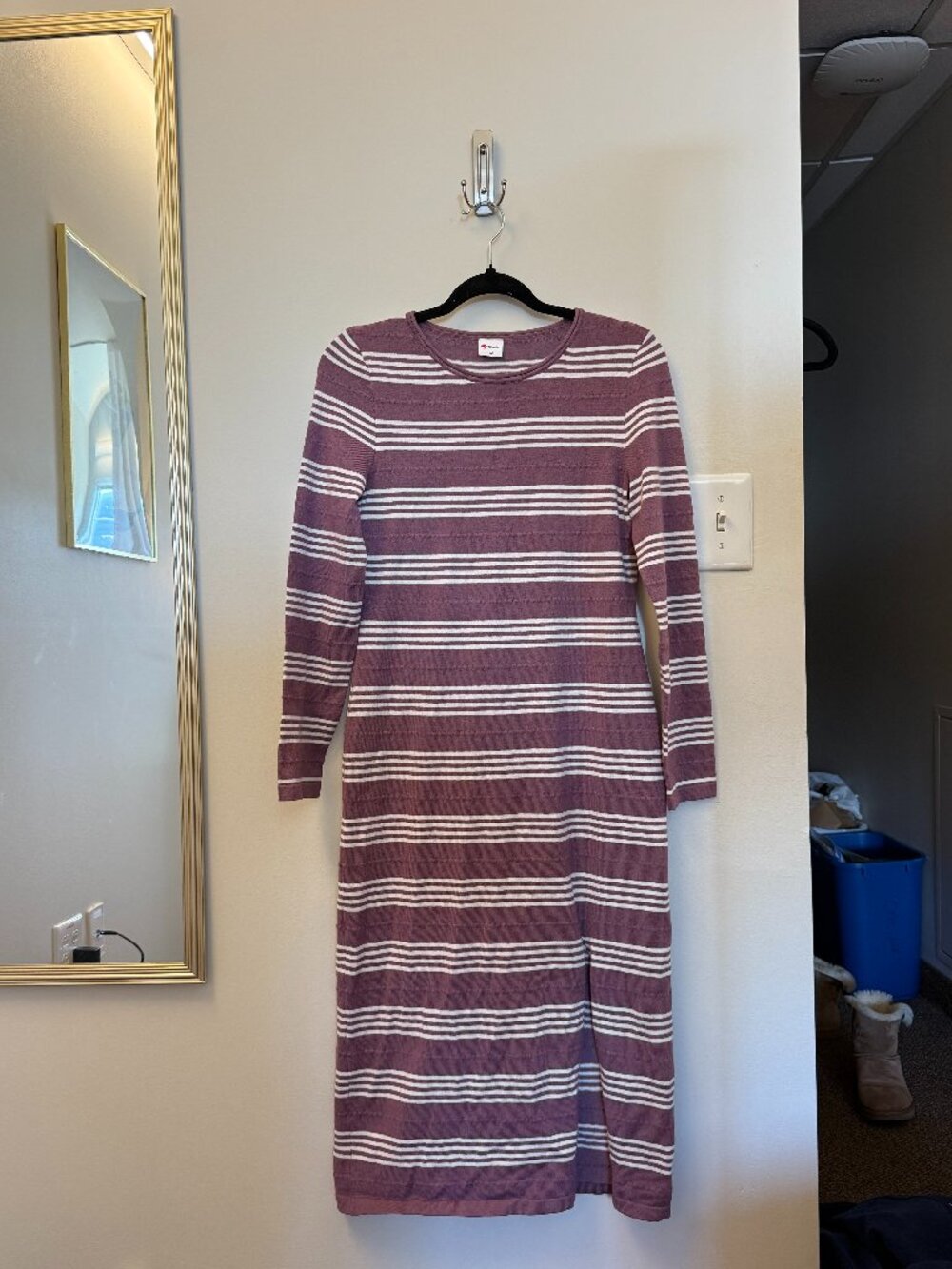 long sleeve sweater dress